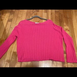Hot pink light sweater, Nordstrom BP